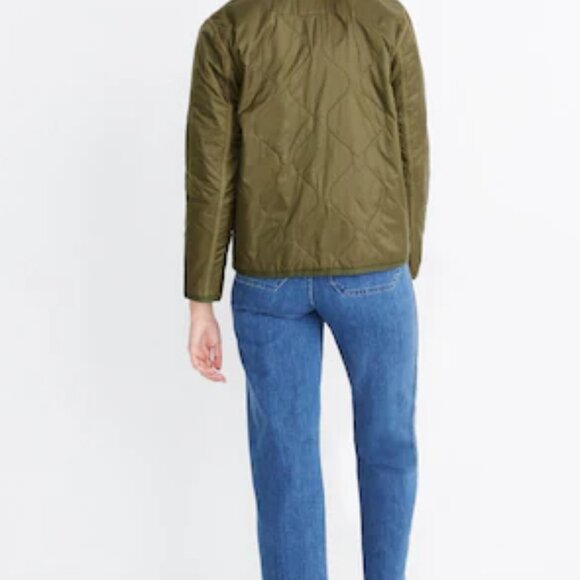Madewell Quilted Liner Jacket Size S Lightweight & Chic NWT - Picture 2 of 8